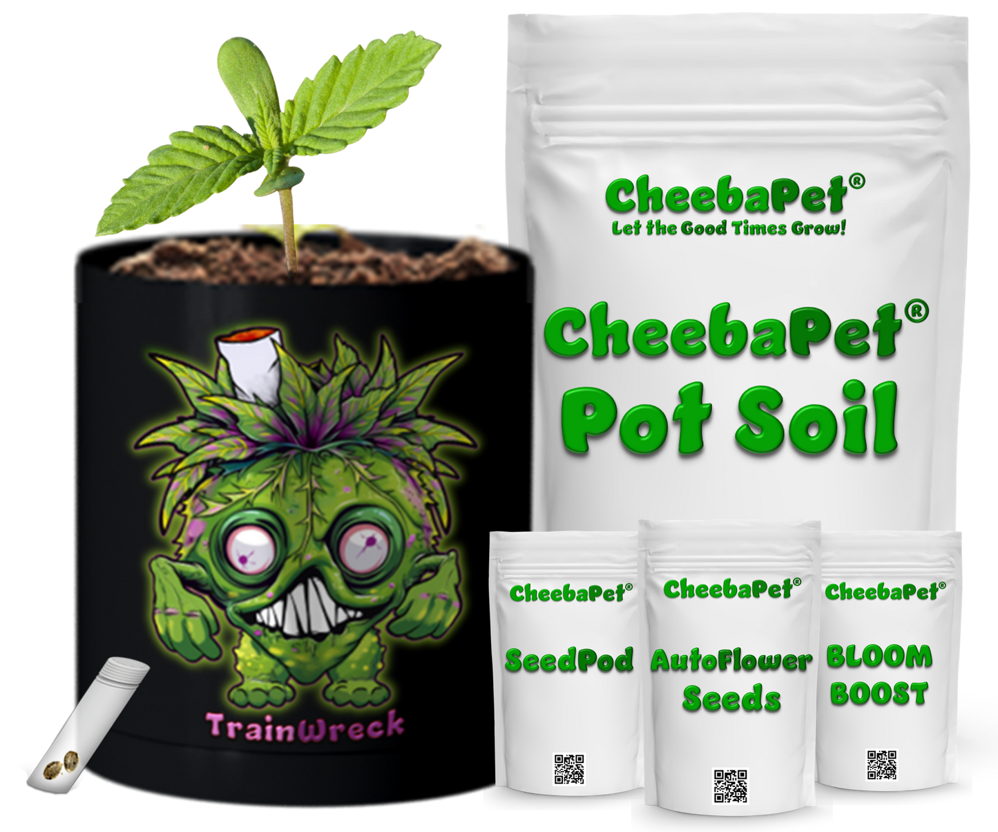 CheebaPet Planter Kit - TrainWreck: 30% Off use code "Weekly30"