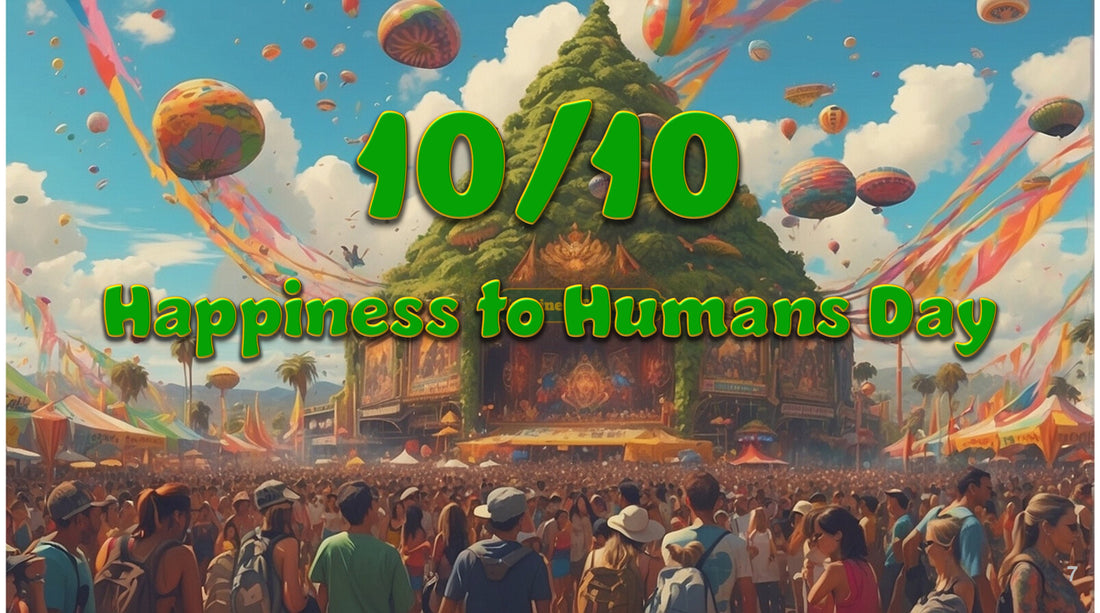 Mark Your Calendars:  10/10 Happiness to Humans Day