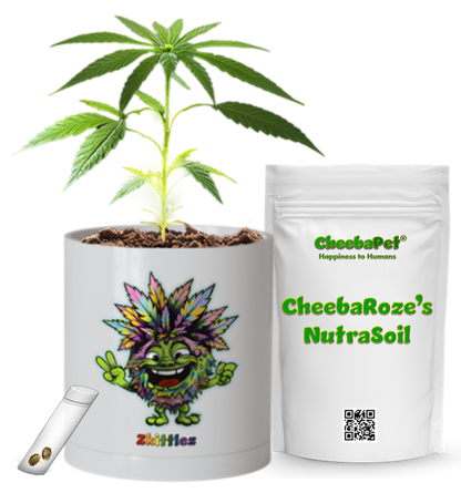 CheebaPet Planter Kit - Alpha Collection - Zkittlez