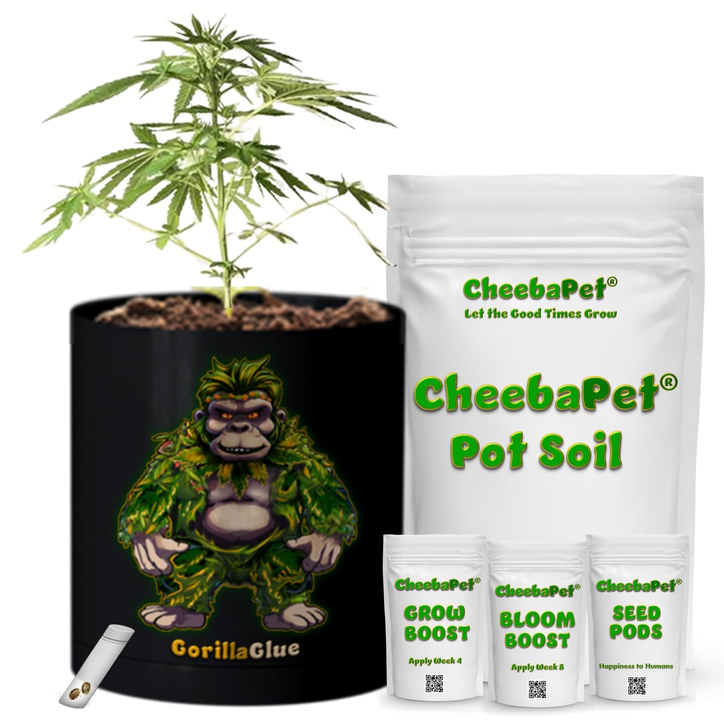 CheebaPet Planter Kit - Alpha Collection - GorillaGlue