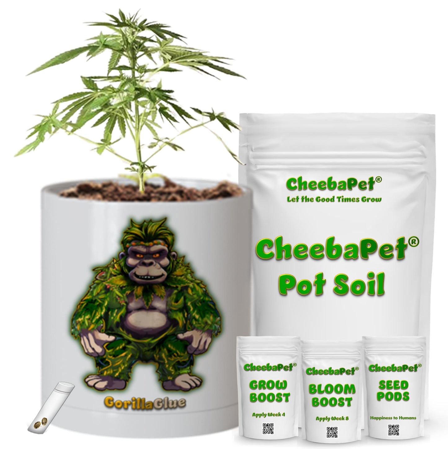 CheebaPet Planter Kit - Alpha Collection - GorillaGlue