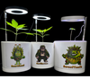 CheebaPet Halo Grow Light Mini - Full Spectrum 48 LEDs Adjustable Height 5" - 22"